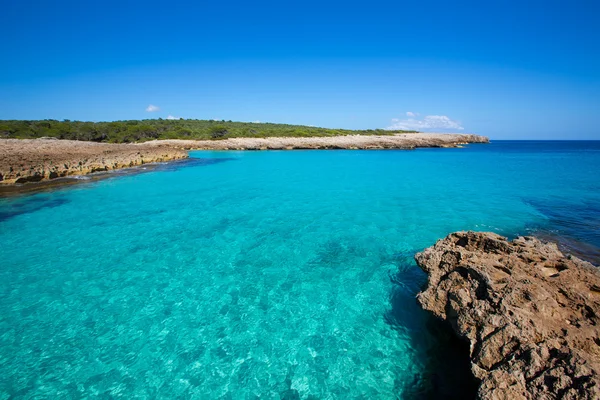Spiaggia di Minorca Cala des Talaier a Ciutadella alle Baleari — Foto Stock