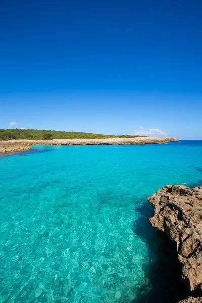 Menorca des talaier pláže cala ciutadella na Baleárských — Stock fotografie