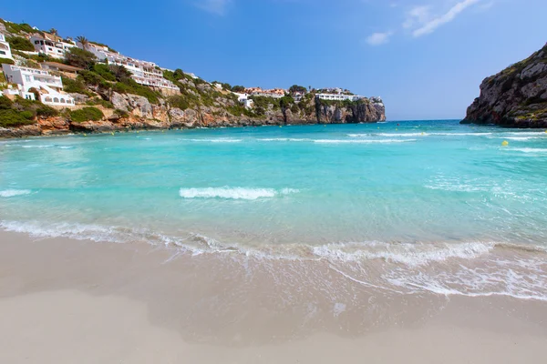 Cala en porter gyönyörű strand Menorca, a Baleár — Stock Fotó