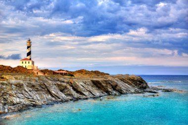 Cap de favaritx gün batımı feneri cape mahon