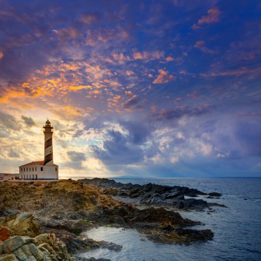 Cap de favaritx gün batımı feneri cape mahon