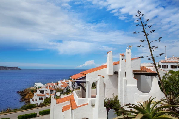 Fornells à Minorque Cala Tirant plage aux Îles Baléares — Photo