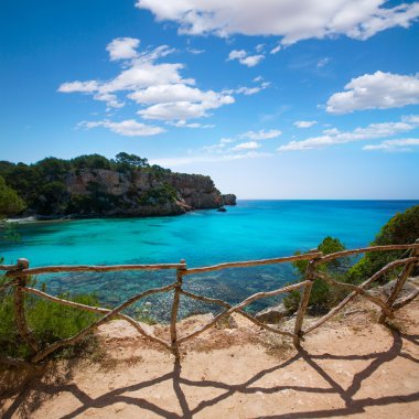 Cala macarella menorca turquoise Balearen mediterrane