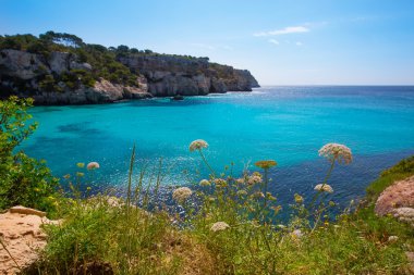 Cala macarella menorca turquoise Balearen mediterrane