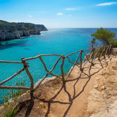 Cala macarella menorca turquoise Balearen mediterrane