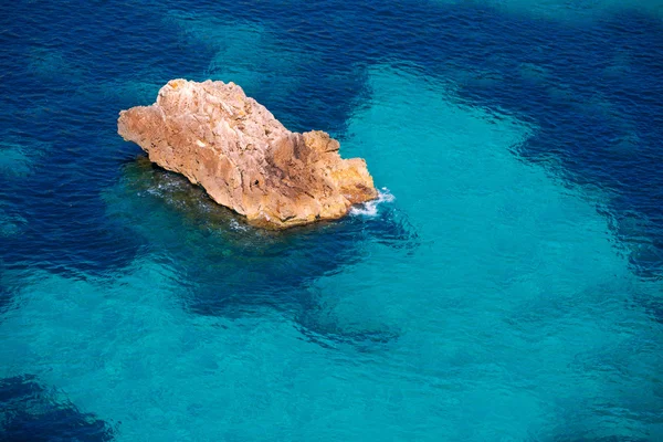 Cala Macarella Minorca turchese Mediterraneo Baleare — Foto Stock