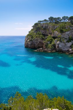 Cala macarella menorca turquoise Balearen mediterrane