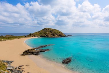 Menorca cala sa mesquida mao mahon turkuaz beach