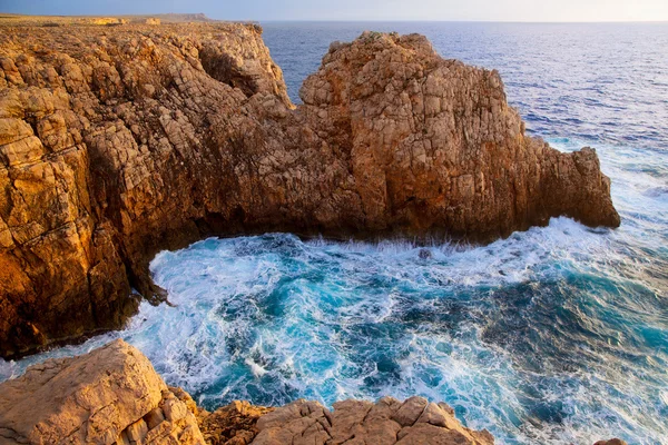 Menorca Punta Nati sunset in Balearic Islands — Stock Photo, Image