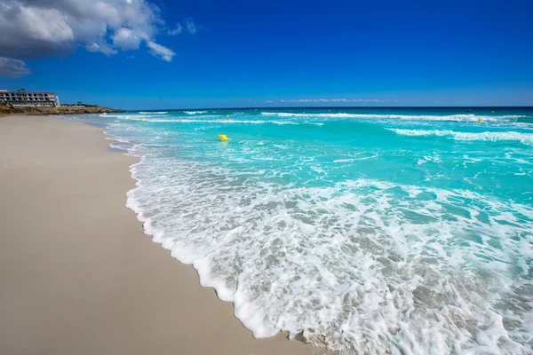 Menorca Platja Sant Tomas en Es Mitjorn Gran en Baleares — Foto de Stock