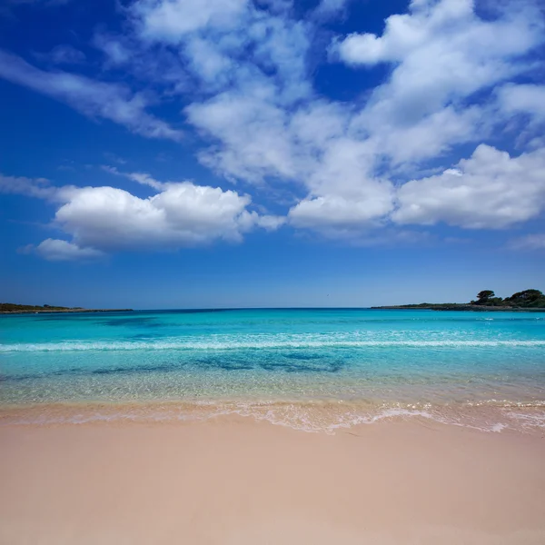 Minorque Son Saura plage à Ciutadella turquoise Baléares — Photo