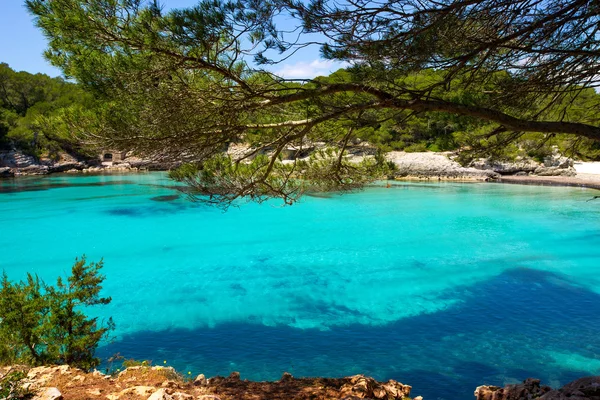 Μενόρκα cala en turqueta ciutadella Βαλεαρίδες μεσογειακή — Φωτογραφία Αρχείου