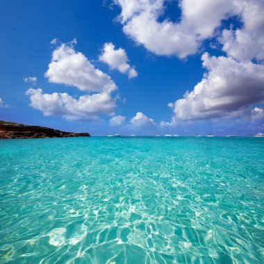Formentera cala saona beach Balear Adaları
