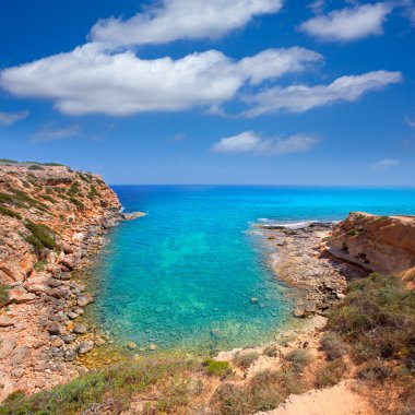Formentera cala tr baster balearic Islands, İspanya