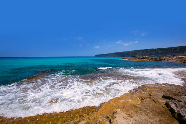 Praia Formentera Escalo de San Agustin — Fotografia de Stock