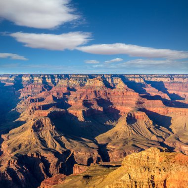 Arizona sunset Grand Canyon National Park Yavapai Point clipart