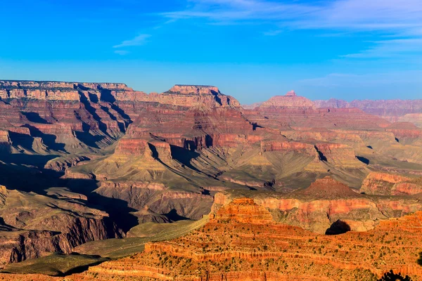Arizona solnedgang Grand Canyon National Park Yavapai Point - Stock-foto