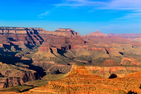 Arizona zonsondergang grand canyon national park yavapai punt — Stockfoto