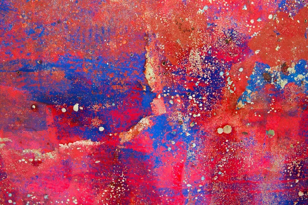 Φόντο grunge σε κόκκινο και σκουριασμένο πολύχρωμο — Φωτογραφία Αρχείου