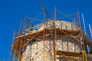 Javea denia Akdeniz kulenin duvar iyileştirme