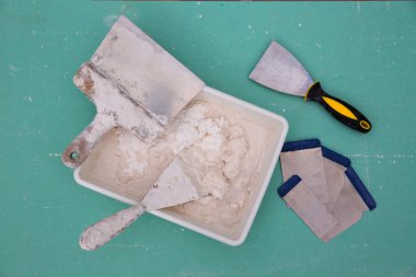platering araçlar için plaste mala spatula gibi alçı