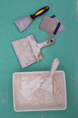 platering araçlar için plaste mala spatula gibi alçı