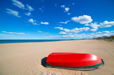 Valensiya topluluk İspanya Akdeniz kum plaj