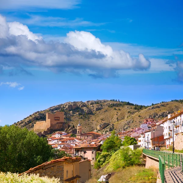 Alcalá de la Selva en Teruel pueblo cerca de la Virgen de la Vega — Foto de Stock