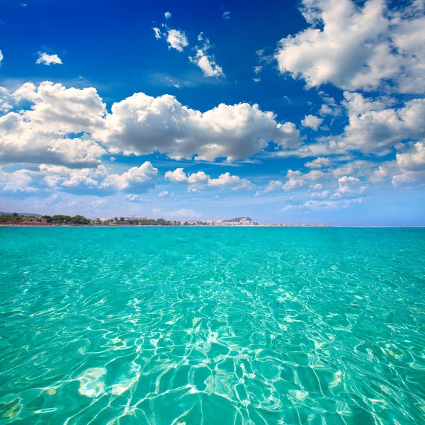 Strand von denia alicante marineta casiana — Stockfoto