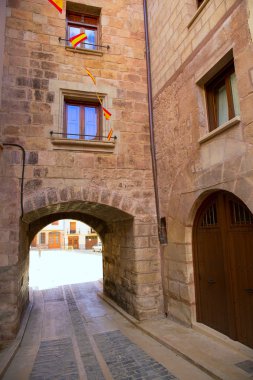Mora de rubielos teruel aragon stonewall Köyü