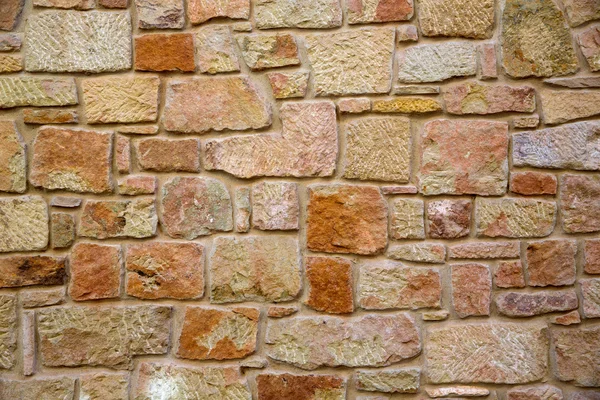 Masonry walls in Maestrazgo of Teruel Spain — Stock Photo, Image