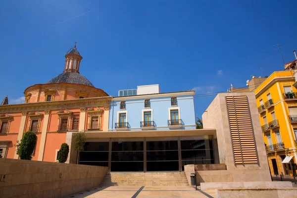 Valencia şehir merkezinde Katedral ve basilica İspanya — Stok fotoğraf