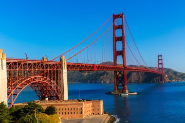 Golden gate Köprüsü san francisco presidio California