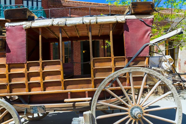 Califórnia Columbia um verdadeiro velho Western Gold Rush Town — Fotografia de Stock