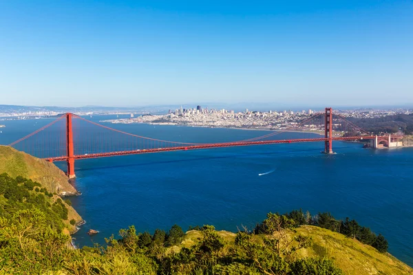 San Francisco Golden Gate Bridge Marin headlands California — Stock Photo, Image