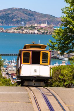 San francisco Hyde sokak Cable Car California