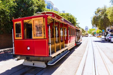 San francisco Hyde sokak Cable Car California