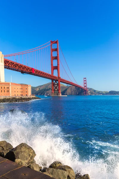 Golden Gate Bridge San Francisco de Presidio Californie — Photo