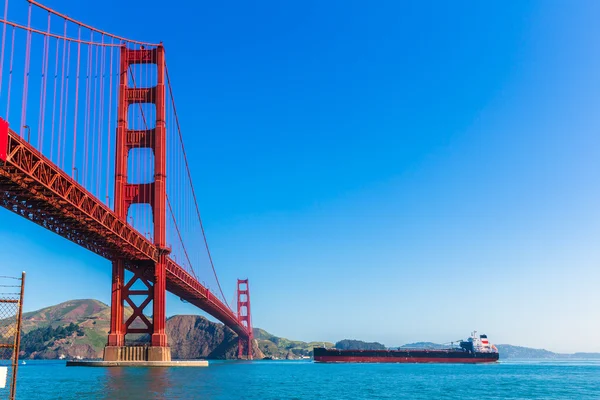 Golden Gate Bridge San Francisco da Presidio California — Foto Stock