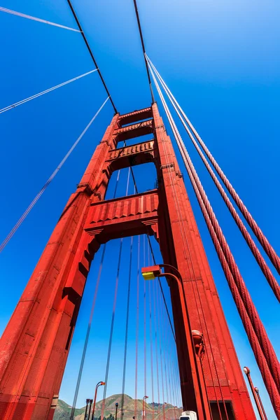 Golden Gate Bridge details in San Francisco California — Stock Photo, Image