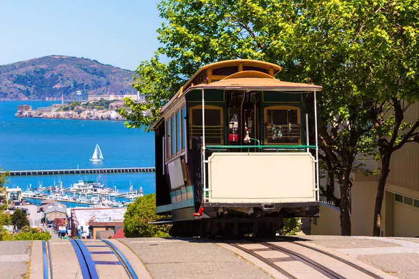 San francisco Hyde sokak Cable Car California
