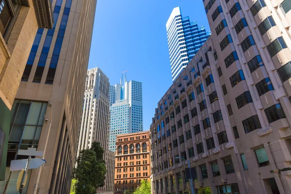 San Francisco downtown buildings in California — Stock Photo, Image