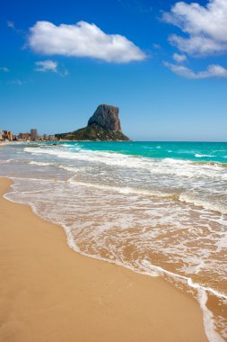 Calpe alicante arenal bol plaj ile penon de ifach