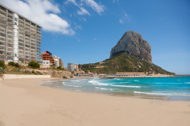 Calpe alicante arenal bol plaj ile penon de ifach