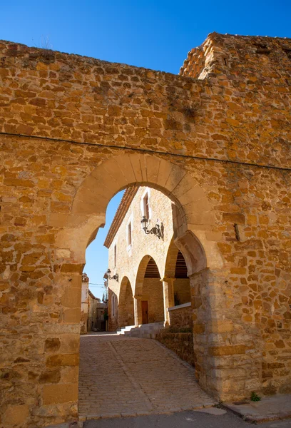 Benassal arc de la mola benasal в maestrazgo castellon — стокове фото