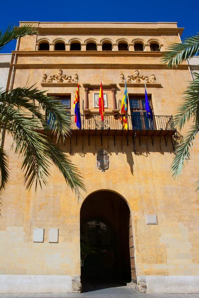 Elche Elx Alicante Ayuntamiento city town hall — Stock Photo, Image