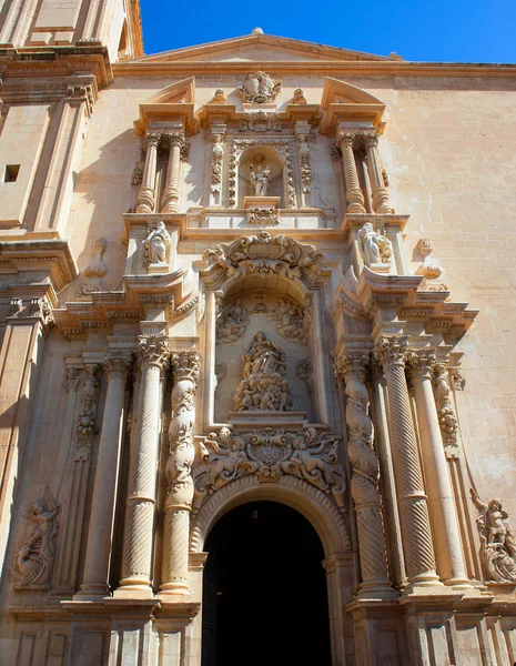 Elche Elx Basilica de Santa Maria chiesa di Alicante Spagna — Foto Stock