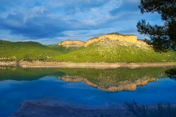 Embalse Arenos in Puebla de Arenoso Castellon Mijares — Stock Photo, Image