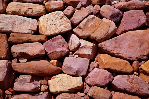 Masonry texture in Spain Mediterranean ancient wall — Stock Photo, Image