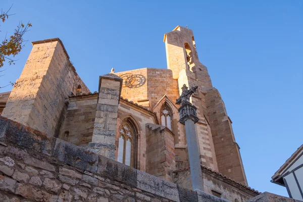 Церква детально maestrazgo castellon Morella — стокове фото